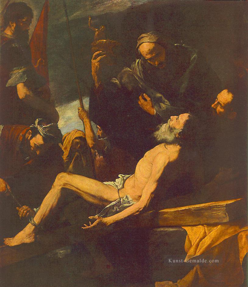 Das Martyrium von St Andrew tenebrism Jusepe de Ribera Ölgemälde